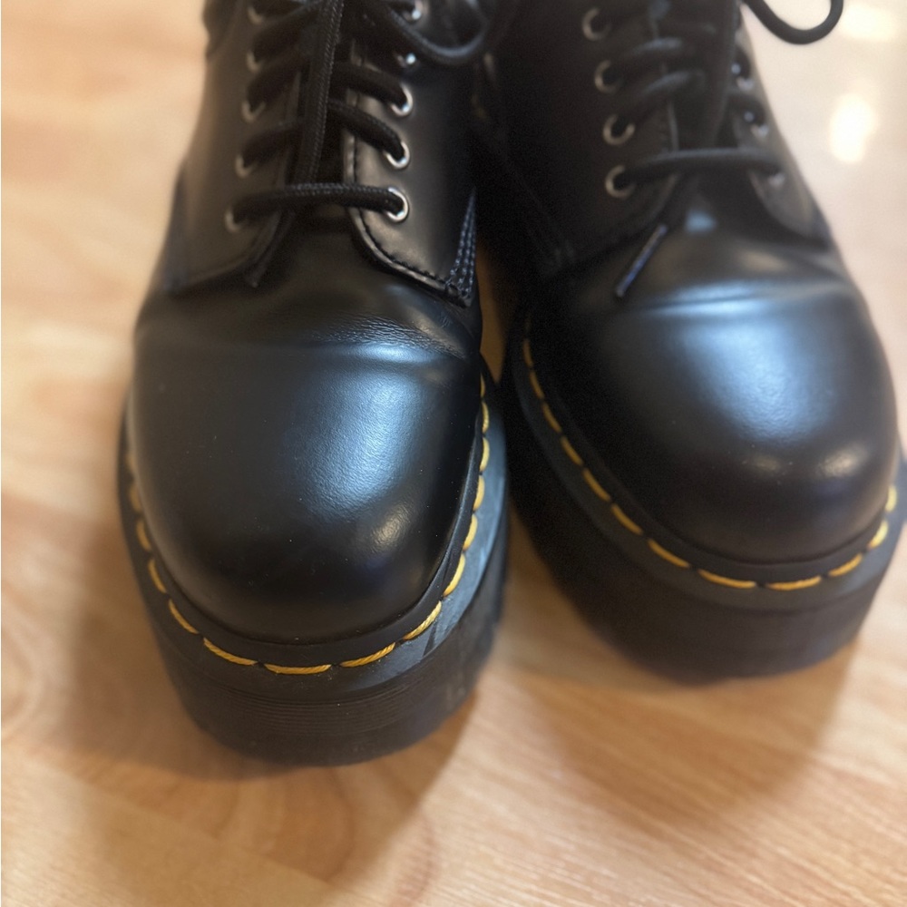Dr. Martens Black Leather Loafers